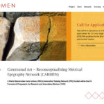 Screenshot of the Carmen Project Website